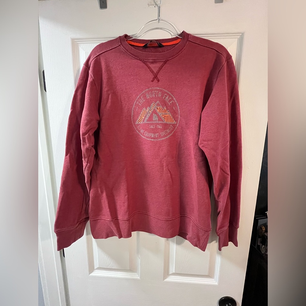 The North Face Men's Burgundy Crewneck Sweater